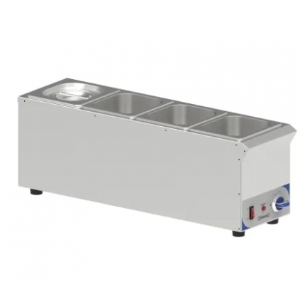 BAIN-MARIE A SAUCE 4 X GN 1/6 COMPACT